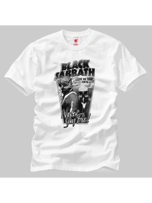 Crazy Black Sabbath Never Say Die Erkek Tişört