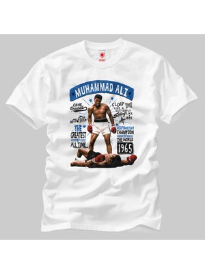 Crazy Muhammad Ali Floating Greatness Erkek Tişört