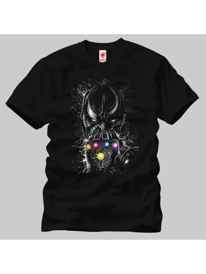 Crazy Thanos Punch Erkek Tişört