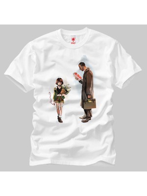 Crazy Leon Mathilda Fun Art Erkek Tişört