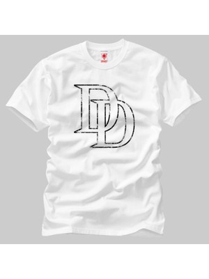 Crazy Dare Devil Logo Erkek Tişört