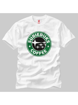 Crazy Subaru Subiebuks Coffee Erkek Tişört