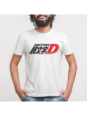Crazy Initial D Erkek Tişört