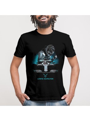 Crazy Lewis Hamilton World Erkek Tişört