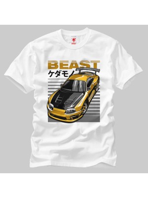 Crazy Toyota Supra Beast Erkek Tişört