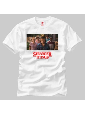 Crazy Stranger Things 002 Erkek Tişört