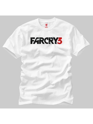 Crazy Farcry 3 Logo Erkek Tişört
