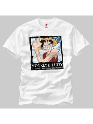 Crazy One Piece Lufy Erkek Tişört