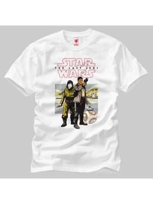 Crazy The Last Jedi Rose And Finn Erkek Tişört