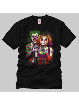 Crazy Joker Harley Erkek Tişört
