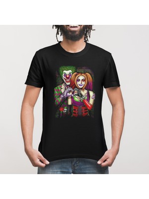 Crazy Joker Harley Erkek Tişört