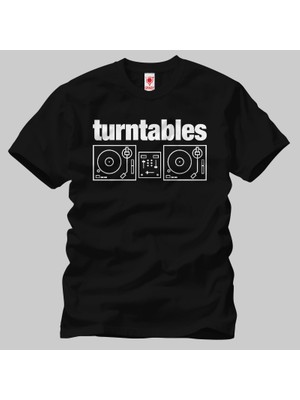 Crazy Turntables Erkek Tişört
