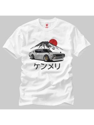 Crazy Nissan Skyline Mountain Erkek Tişört