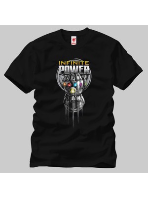 Crazy Avengers Infinity War Power Gauntlet Erkek Tişört