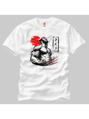 Crazy Marvel Wolverine Japanese Erkek Tişört