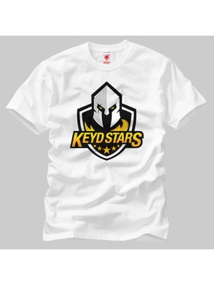 Crazy Team Keyd Stars Logo Erkek Tişört