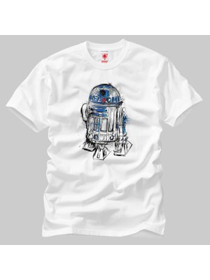 Crazy Star Wars Droid R2d2 Erkek Tişört