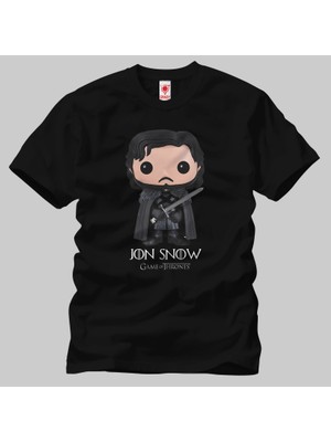 Crazy Game Of Thrones Jon Snow Erkek Tişört