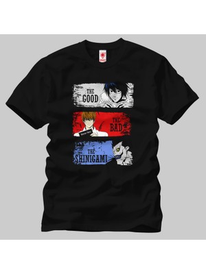 Crazy Death Note The Good The Bad The Shinigami Erkek Tişört