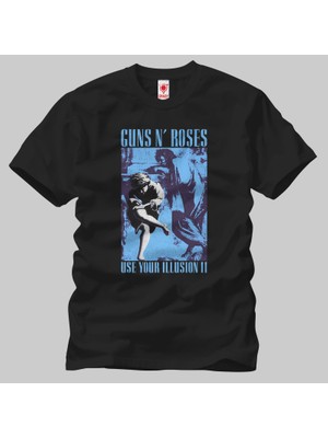 Crazy Guns N Roses: Use Your Illusion Tour 1991 Erkek Tişört