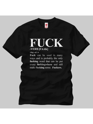 Crazy F**k Verb Erkek Tişört