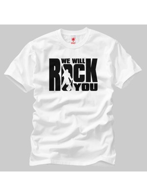 Crazy We Will Rock You Erkek Tişört