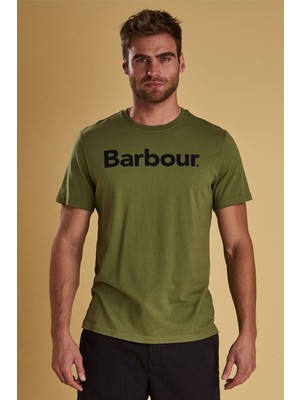 Barbour Logo T-Shirt OL39 Burnt Olive