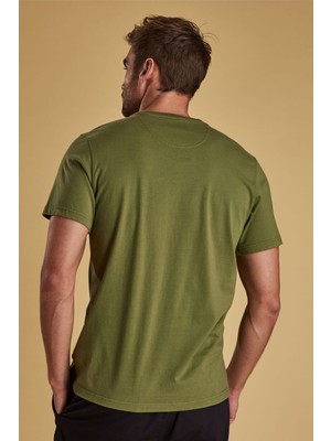 Barbour Logo T-Shirt OL39 Burnt Olive