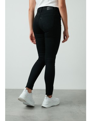 Mile High Super Skinny Kadın Jean Pantolon -  Black Celestial