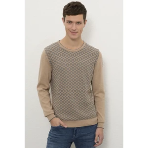 U.S. Polo Assn. Erkek Kahverengi Triko Kazak 50223882-VR122