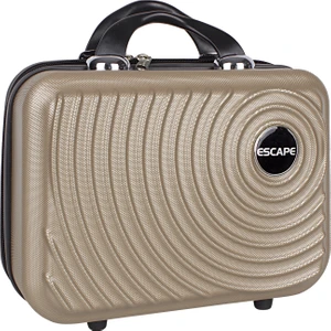 1 Abs Makyaj Çantası, El Valizi, Seyahat Çantası Gold