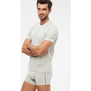Erkek Penye Likra Compact 0-Yaka James T-Shirt Atlet 6 lı