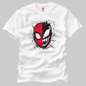 Spiderman Dual Venom Face Erkek Tişört