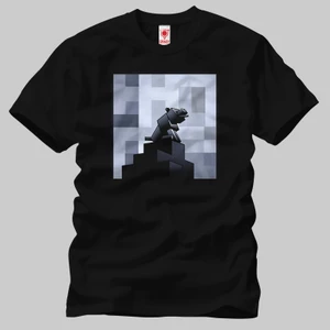 Minecraft One Wolf Moon Erkek Tişört
