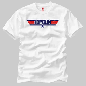 Top Gun Logo Erkek Tişört