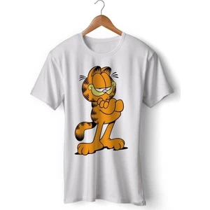 Art Hediye Asil Garfield Çizgi Film Tişört Tshirt