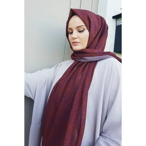 Stella Balıksırtı Desenli Şal Kiremit 70X180CM