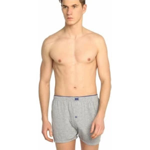 Penye Düz Boxer 6'lı Paket -0117 -