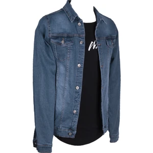 Viking's Line Erkek Şık Giyim Denim Mont