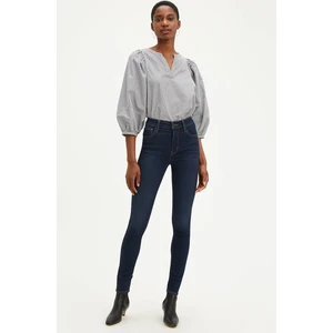 720 Yüksek Bel Süper Skinny Kadın Jean Pantolon-Deep Serenity