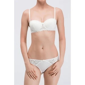 Pierre Cardin 4581 Pansy Balenli Straplez Destekli Sütyen Takımı