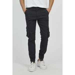 Serseri Jeans Füme Renk Likralı Slim Fit Körüklü Cep Kargo Pantolon