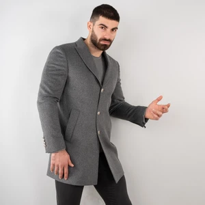 Regular Fit Erkek Kaşe Kaban