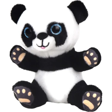 Sevimli Panda Peluş 15 cm Kişiye Özel Seni Seviyorum Temalı Kupa Sevgiliye  Hediye