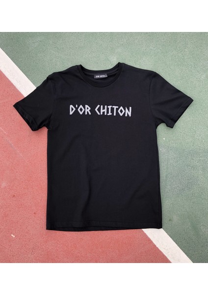 Siyah Yüksek Baskılı Basic Tshirt