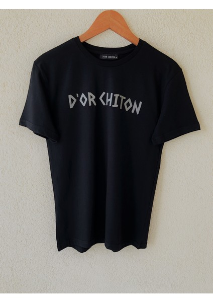 Siyah Yüksek Baskılı Basic Tshirt