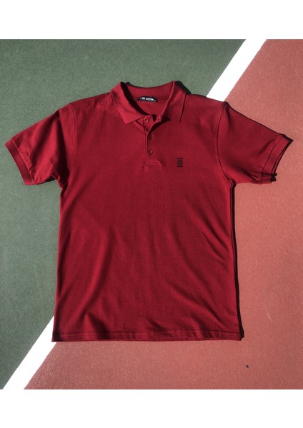 Bordo Polo Yaka Tişört
