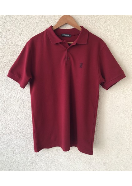 Bordo Polo Yaka Tişört fiyatları