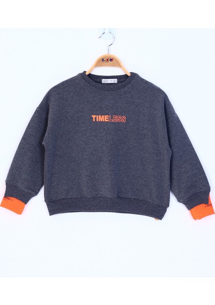 Kız Çocuk Timeless Baskılı Sweatshirt