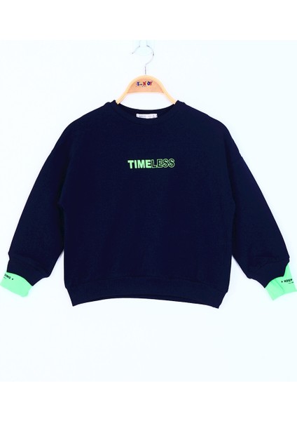 Kız Çocuk Timeless Baskılı Sweatshirt